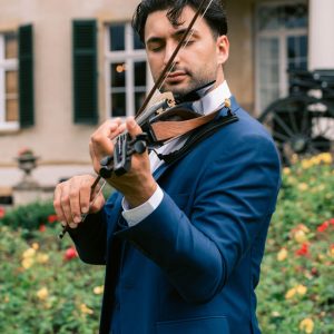 hochzeitsmusik mit geigenspieler