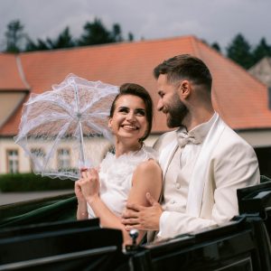 heiraten am schloss mit kutsche